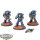 Space Marines - 3x Primaris Eradicators - bemalt