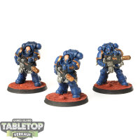 Space Marines - 3x Primaris Eradicators - bemalt