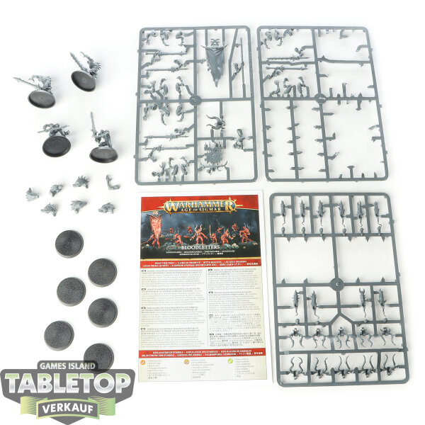 Blades of Khorne - 10x Bloodletters - teilweise gebaut