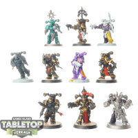 Chaos Space Marines - 10x Legionaries - teilweise bemalt
