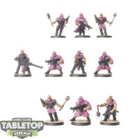 Chaos Space Marines - 10x Chaos Cultists klassisch - bemalt