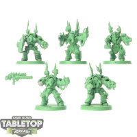 Chaos Space Marines - 5x Chaos Terminator Squad klassisch...