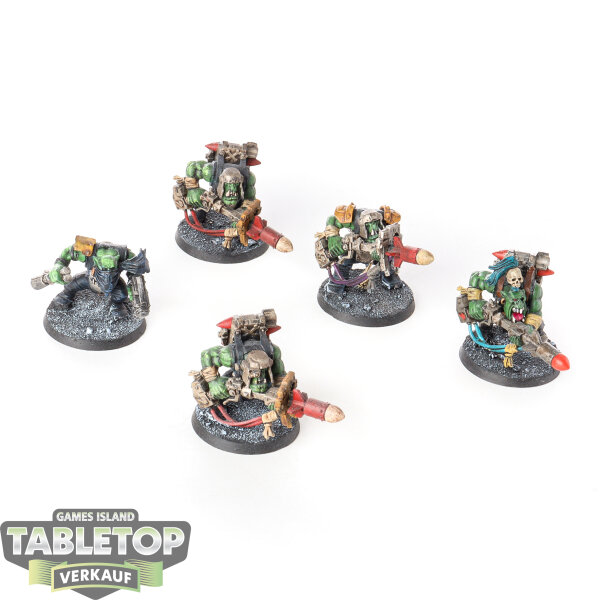 Orks - 5x Tankbustas - bemalt