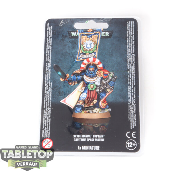 Space Marines - Space Marine Captain klassisch - Originalverpackt / Neu