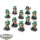 Dark Angels - 10x Intercessor Squad - bemalt