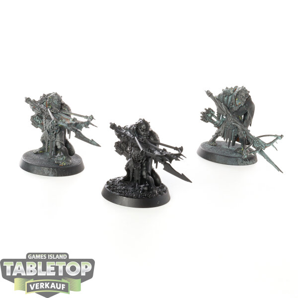 Orruk Warclans - 3x Man-Skewer Boltboyz - teilweise bemalt