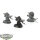 Orruk Warclans - 3x Man-Skewer Boltboyz - teilweise bemalt
