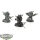 Orruk Warclans - 3x Man-Skewer Boltboyz - teilweise bemalt