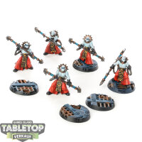 Adeptus Mechanicus - 5x Fulgurite Electro-Priests - bemalt
