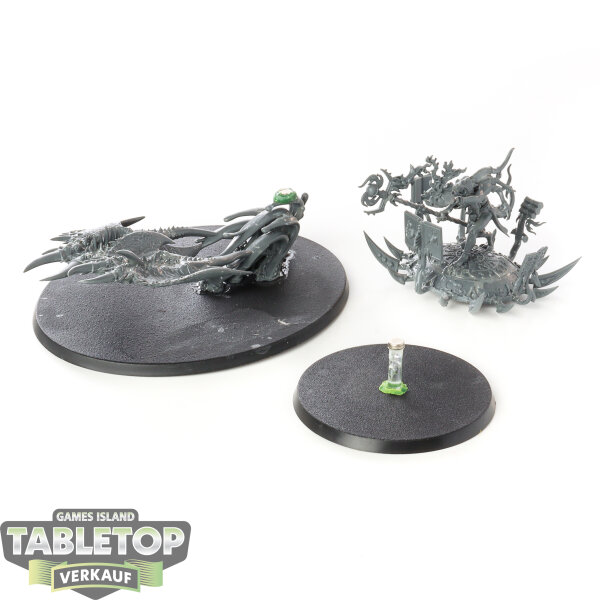 Disciples of Tzeentch - Fateskimmer, Herald of Tzeentch on Burning Chariot - unbemalt