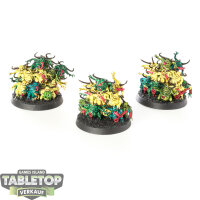 Maggotkin of Nurgle - 3 Nurglings - bemalt