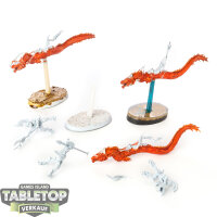 Idoneth Deepkin - 3 Akhelian Morrsarr Guard - teilweise...