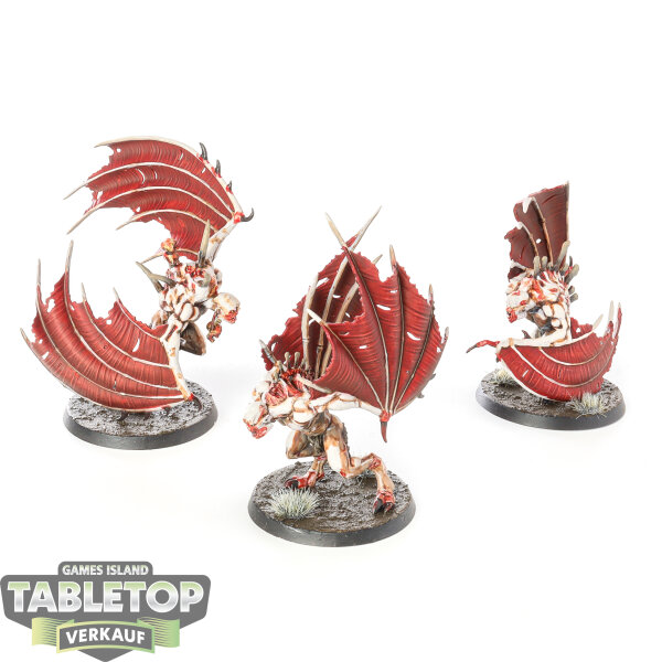 Flesh-eater Courts - 3 Crypt Flayers - bemalt