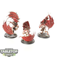 Flesh-eater Courts - 3 Crypt Infernal Courtier - bemalt