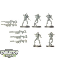 Necrons - 5 Deathmarks - unbemalt