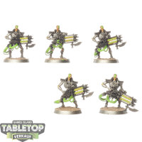 Necrons - 5 Immortals - teilweise bemalt