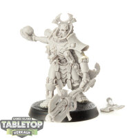 Necrons - Overlord with Staff of Light - unbemalt