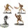 Necrons - 3 Skorpekh Destroyers - teilweise bemalt
