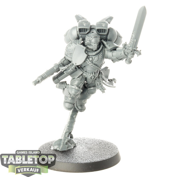 Space Marines - Captain with Jump Pack - unbemalt