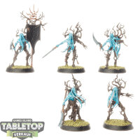 Sylvaneth - 5 Tree-Revenants - teilweise bemalt