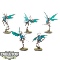 Sylvaneth - 5 Gossamid Archers - bemalt