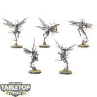 Sylvaneth - 5 Gossamid Archers - teilweise bemalt