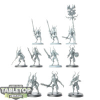 Blades of Khorne - 10 x Bloodletters - teilweise bemalt