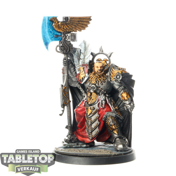 Adeptus Custodes - Captain-General Trajann Valoris - bemalt