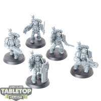 Deathwatch - 5x Veterans  - unbemalt