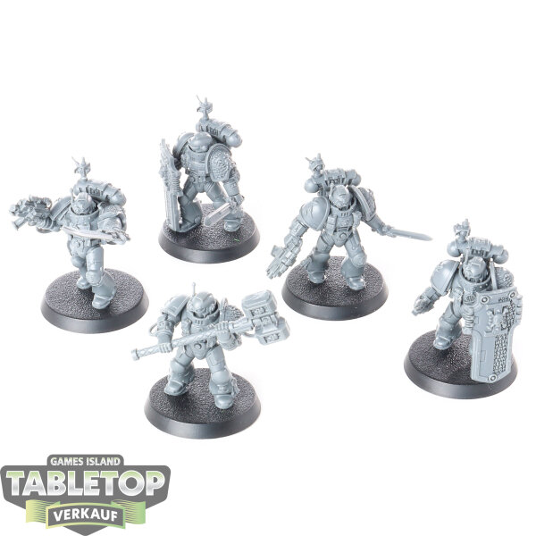 Deathwatch - 5x Veterans  - unbemalt