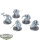 Grey Knights - 5x Grey Knights Brotherhood Terminator Squad - unbemalt