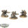 Astra Militarum - 3x Cadian Heavy Weapon Teams klassisch - bemalt