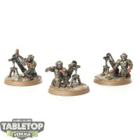 Astra Militarum - 3x Cadian Heavy Weapon Teams klassisch...