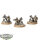 Astra Militarum - 3x Cadian Heavy Weapon Teams klassisch - bemalt