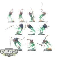 Nighthaunt - 10x Bladegheist Revenants - bemalt
