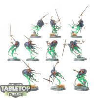 Nighthaunt - 10x Bladegheist Revenants - bemalt