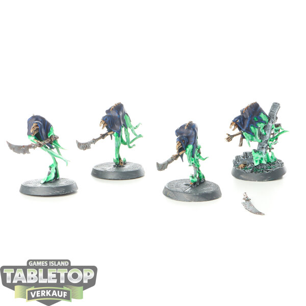 Nighthaunt - 4x Glaivewraith Stalkers - bemalt