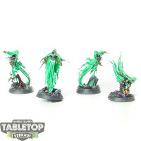 Nighthaunt - 4x Myrmourn Banshees - bemalt
