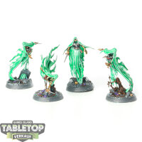 Nighthaunt - 4x Myrmourn Banshees - bemalt