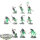 Nighthaunt - 10x Chainrasp Hordes - teilweise bemalt