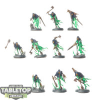 Nighthaunt - 10x Chainrasp Hordes - teilweise bemalt
