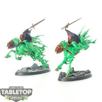 Nighthaunt - 2x Dreadblade Harrows - bemalt