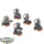 Necrons - 5 Immortals - bemalt