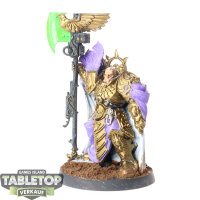 Adeptus Custodes - Captain-General Trajann Valoris - bemalt