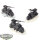 Space Marines - 3 Outriders - teilweise bemalt