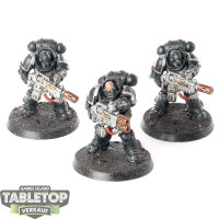 Space Marines - 3 Primaris Eradicators - bemalt