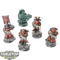 Chaos Space Marines - 5 Fallen - teilweise bemalt