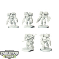 Space Marines - 5 Vanguard Veteran Squad - grundiert