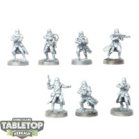 Galaktisches Imperium - 7 Snowtroopers - grundiert