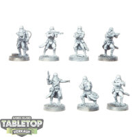 Galaktisches Imperium - 7 Snowtroopers - grundiert